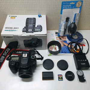 캐논 EOS 80D DSLR 카메라(직거래)