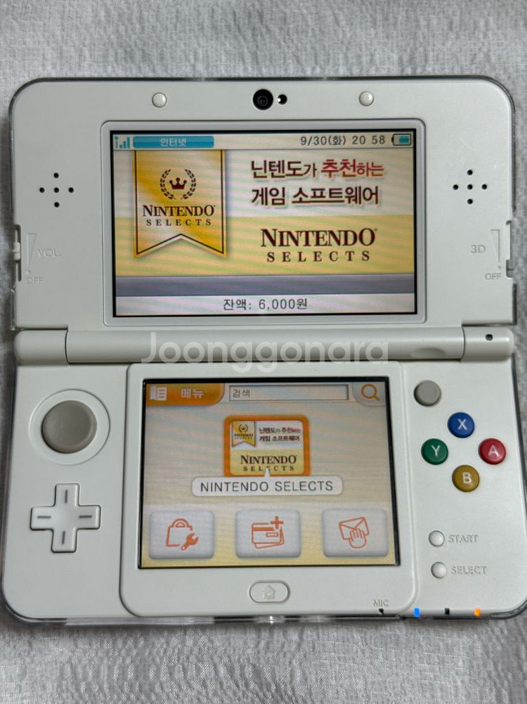 뉴닌텐도3ds 마리오에디션 판매합니다--5