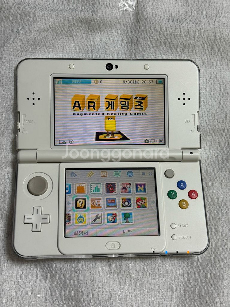 뉴닌텐도3ds 마리오에디션 판매합니다--4