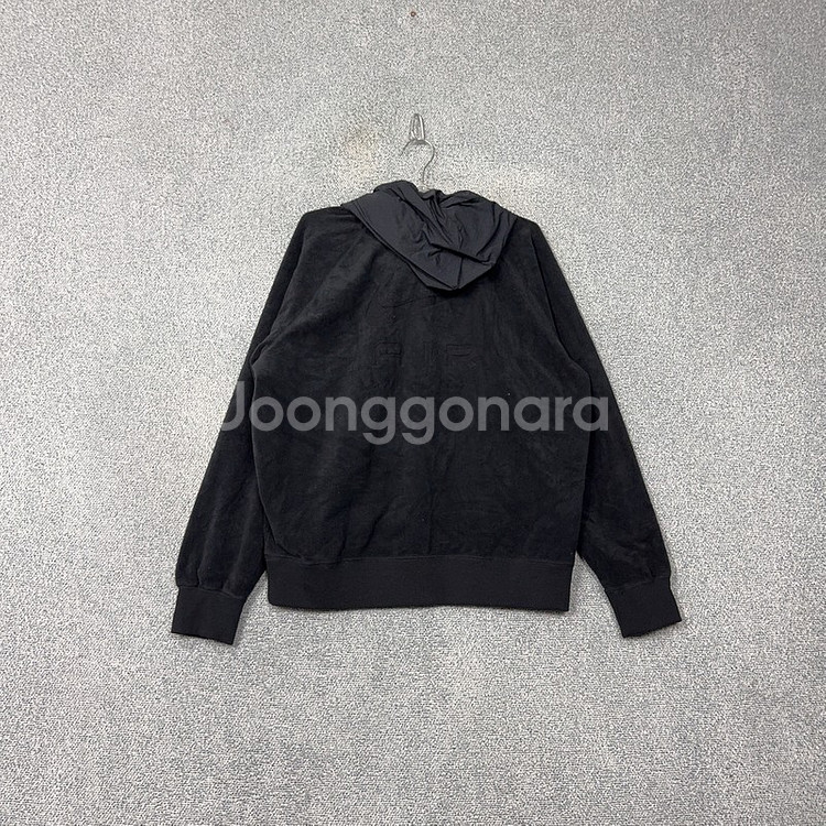 나이키 에어 스우시 플리스 블랙 후드티 L--1