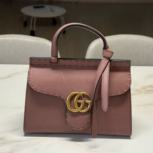 구찌 마몽트 탑핸들 핸드백 앤틱로즈(스몰)