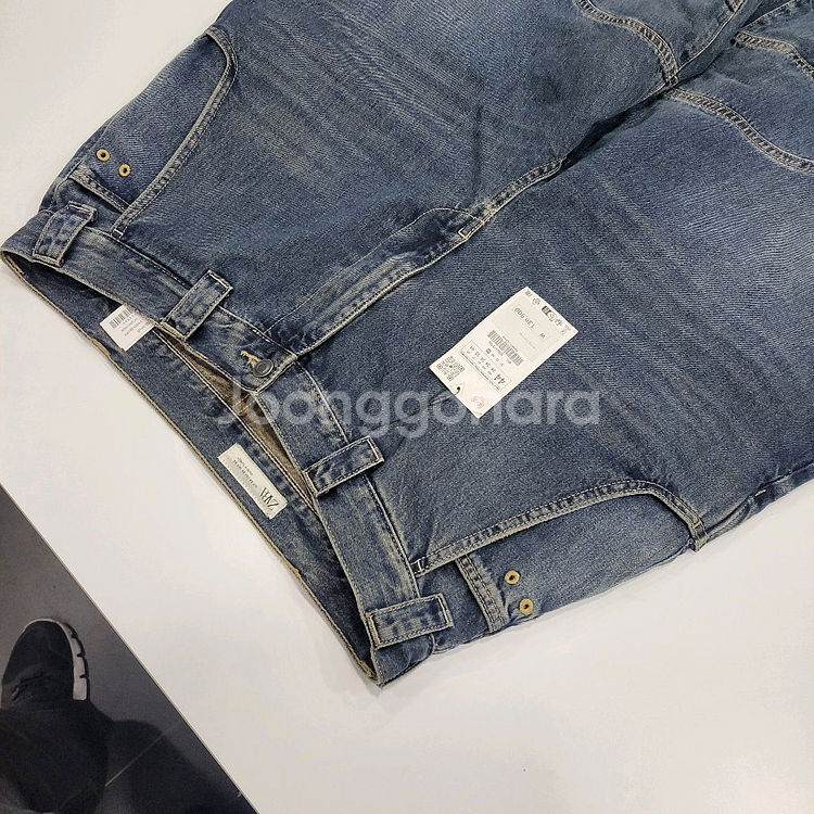 택배 대구zara 자라 베기진청바지 44사이즈 허리34--2