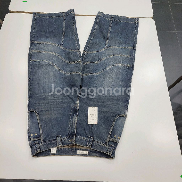 택배 대구zara 자라 베기진청바지 44사이즈 허리34--3