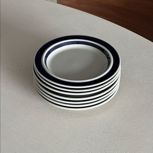 [빈티지] 아라비아 핀란드 아네모네 디저트 플레이트 E