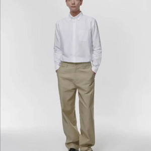 (새제품) 무신사 스탠다드 백사틴 오피서 팬츠