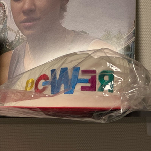 지디 power 역조공 모자 레드