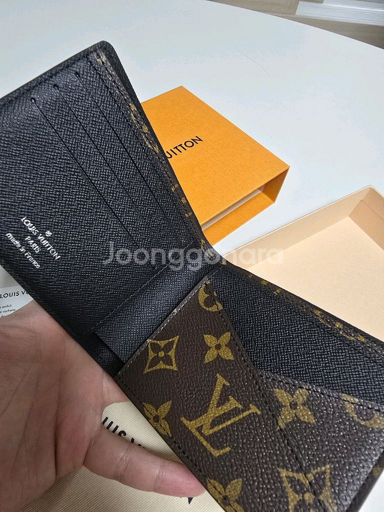 최종) 루이비통 멀티플 월렛 반지갑 풀구성 민트급--0