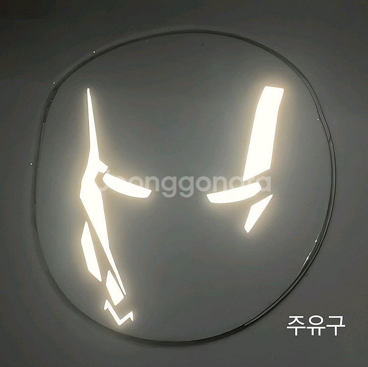 아이언맨 Ironman 자동차 데칼 반사 스티커--0