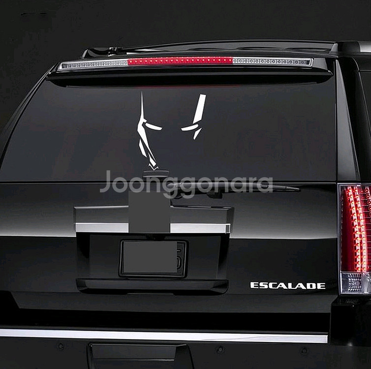 아이언맨 Ironman 자동차 데칼 반사 스티커--3