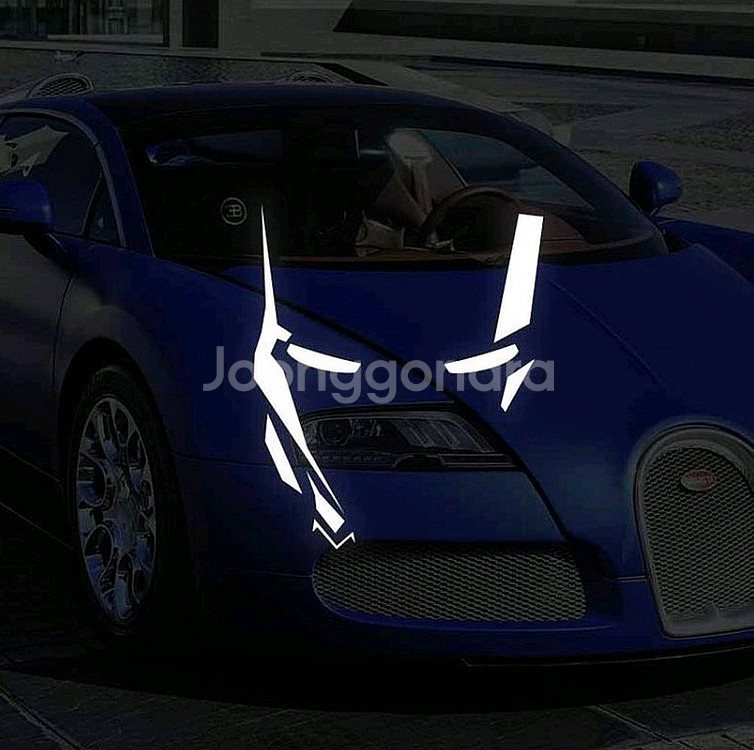 아이언맨 Ironman 자동차 데칼 반사 스티커--7