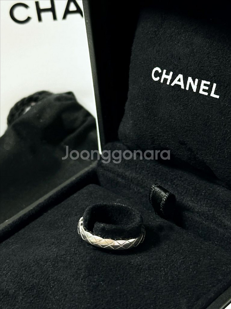 샤넬 코코크러쉬 링 (미니) 화이트골드 53호--0