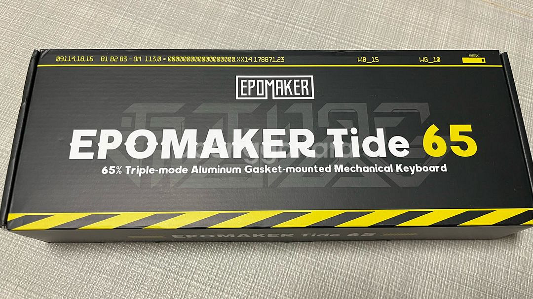 에포메이커 Tide65 알루미늄 유무선 키보드--0