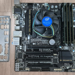 i7 4790 + 기가바이트 b85m d3h + 16g