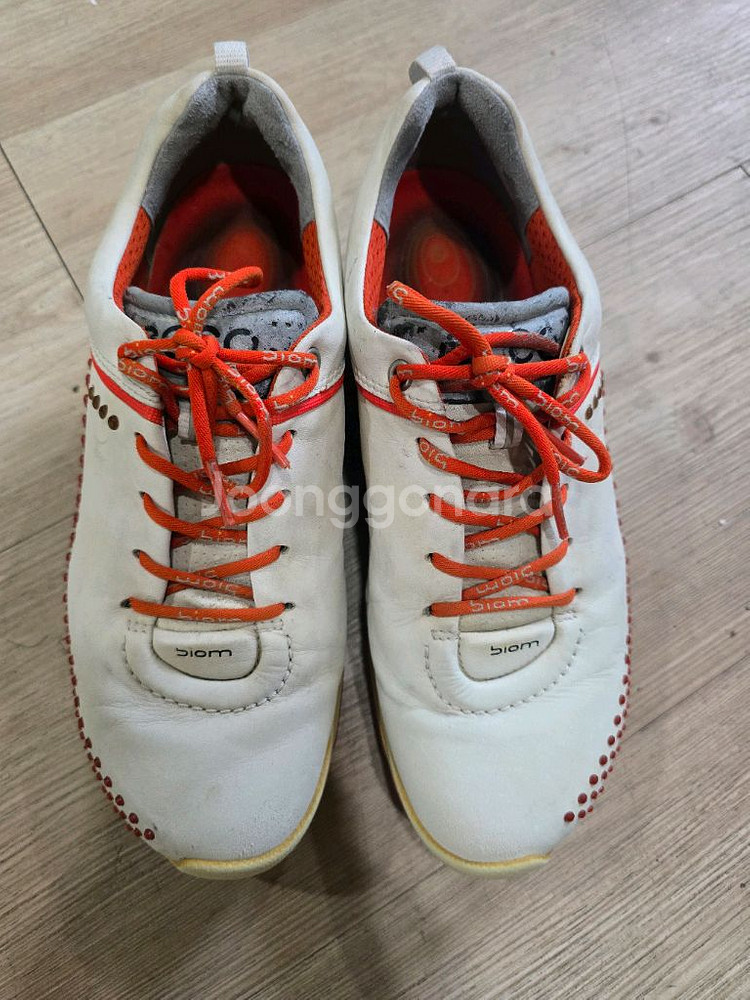 ECCO GOLF 바이움 야크가죽 골프화 38 245m--1