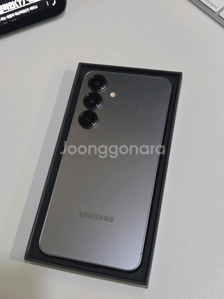 갤럭시 S25 실버쉐도우 256gb--0