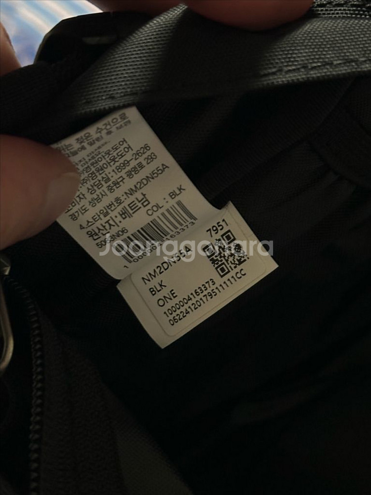 노스페이스 미니샷 백팩 등산가방 (1회 실착)--5