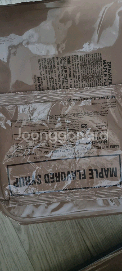 mre 분대형(디저트)--3
