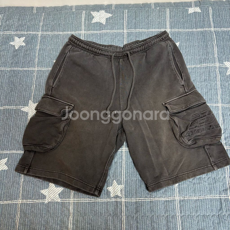 디스이즈네버댓 뉴발란스 카고 스웻 쇼츠 XL--0