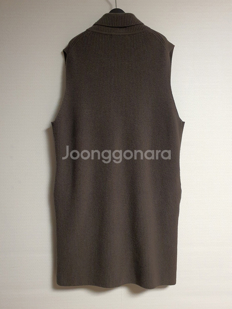 일라일 ILAIL 캐시미어 울 니트 집업 가디건형 베스--7