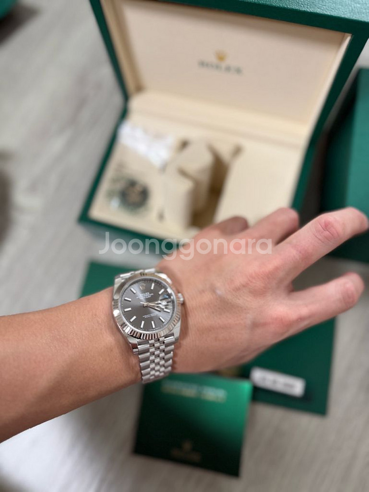 롤렉스 데이트저스트 41mm 슬레이트--1