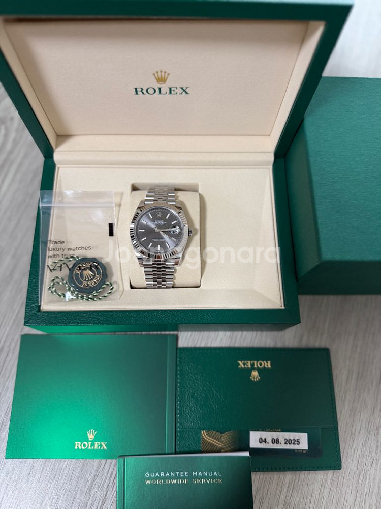 롤렉스 데이트저스트 41mm 슬레이트--0