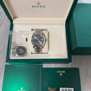 롤렉스 데이트저스트 41mm 슬레이트