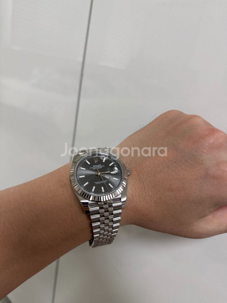 롤렉스 데이트저스트 41mm 슬레이트--2