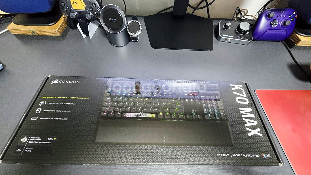 [새제품] 커세어K70MAX RGB MGX 기계식키보드--0