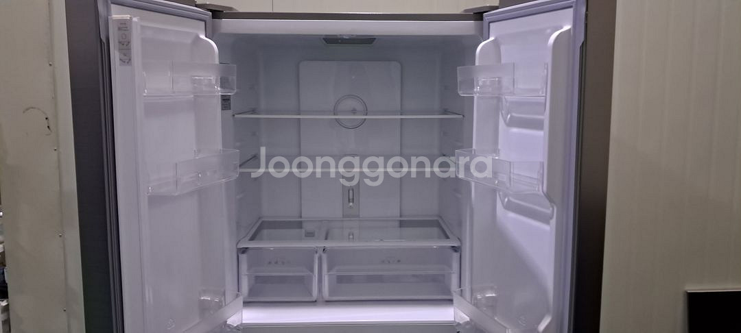 1590 하이메이드 418L 4도어양문형냉장고(블랙)--8