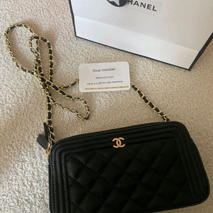 샤넬 vip gift 미니크로스