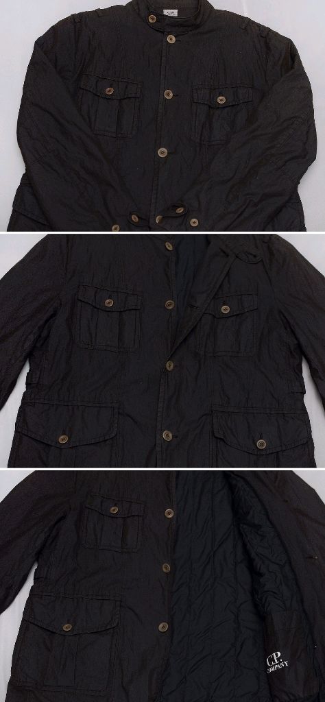 씨피컴퍼니 코티드 가먼트다잉 워싱 야상 필드자켓--5