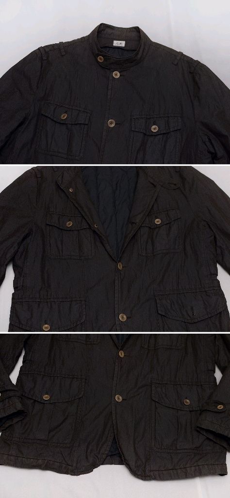 씨피컴퍼니 코티드 가먼트다잉 워싱 야상 필드자켓--3