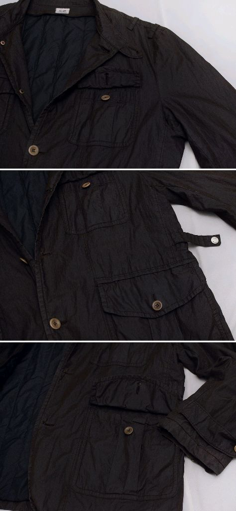 씨피컴퍼니 코티드 가먼트다잉 워싱 야상 필드자켓--7