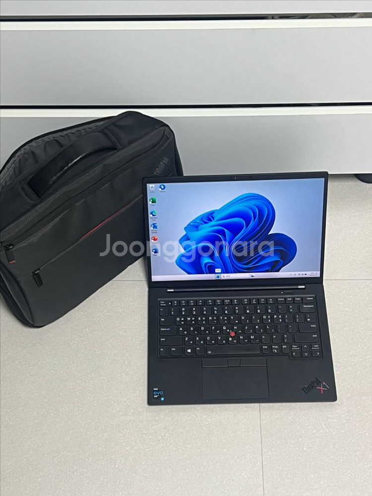 레노버 카본X1 i7-11세대 터치 액정 노트북--0