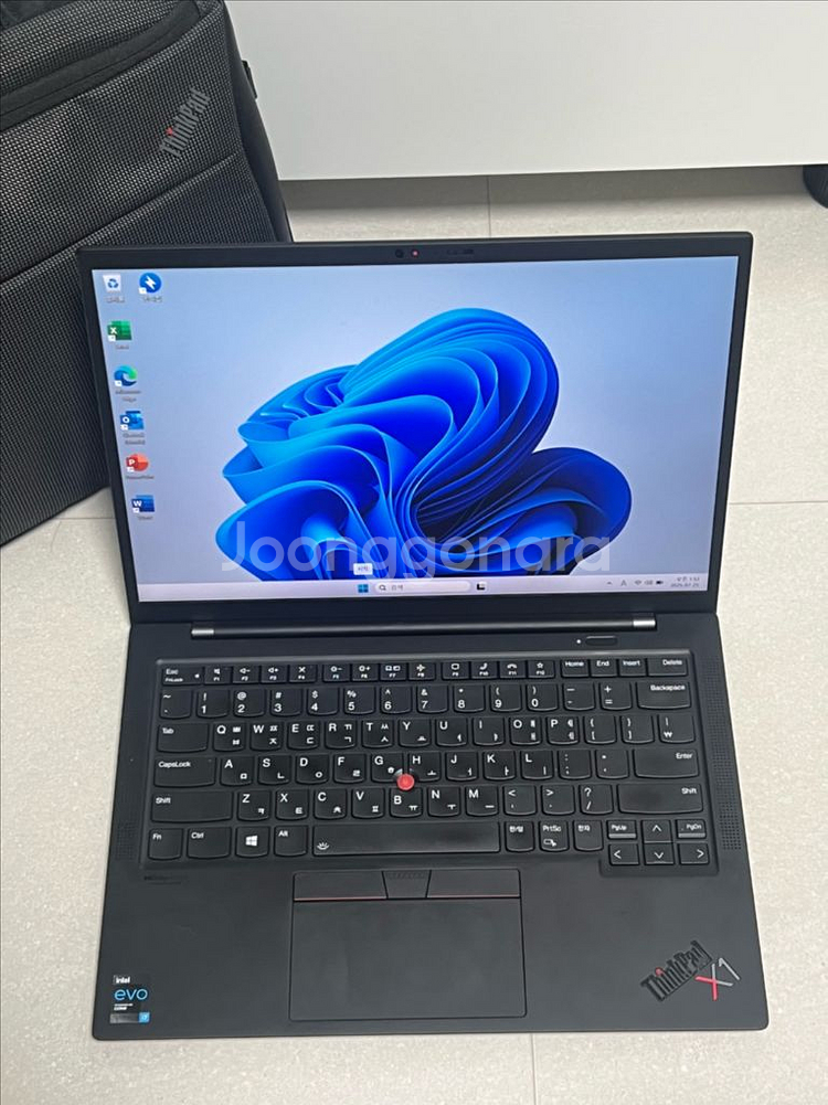 레노버 카본X1 i7-11세대 터치 액정 노트북--5