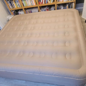 쿠디 에어매트 패브릭 3인(1회사용) + 에어베개 2개