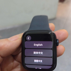 애플워치 se2 44mm 미드나이트 새상품급