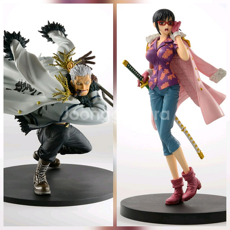 반프레스토 원피스 조형왕6 타시기,스모커 피규어 2종--0