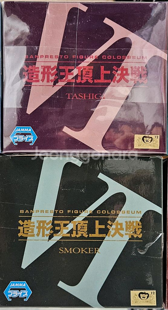 반프레스토 원피스 조형왕6 타시기,스모커 피규어 2종--8
