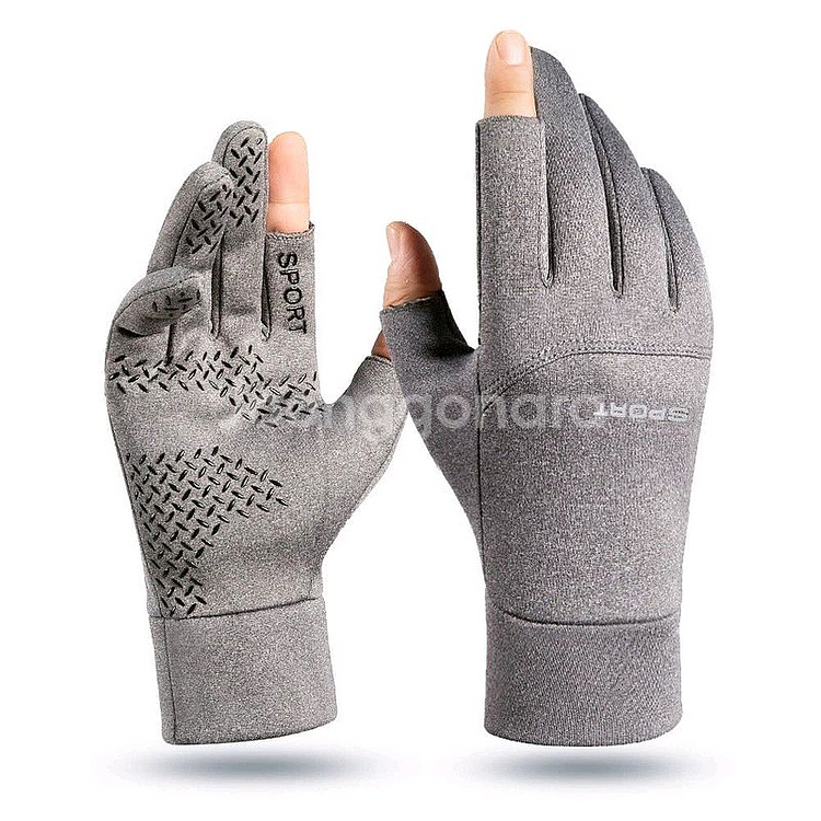 가을 겨울용 자전거 오토바이 배달 벨벳 손가락 장갑--3