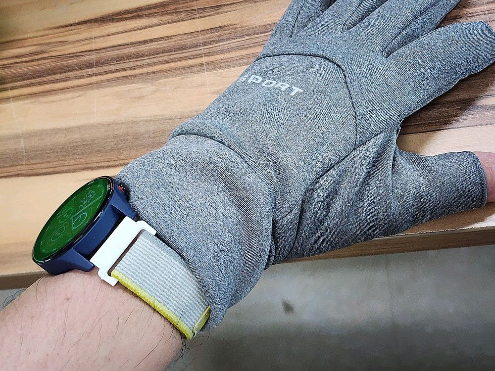 가을 겨울용 자전거 오토바이 배달 벨벳 손가락 장갑 이미지