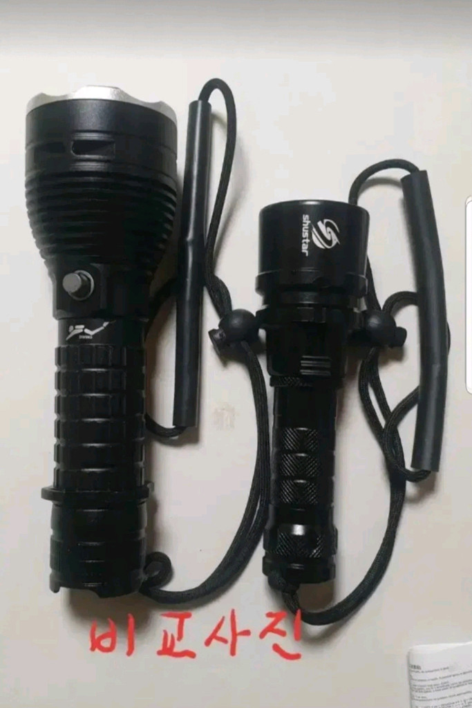 XHP160 방수랜턴,수중토치,다이빙랜턴 이미지