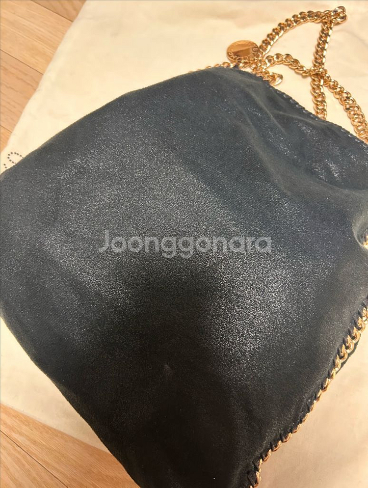 스텔라 맥카트니 스테디셀러 파라벨라 폴드오버백 금장--7
