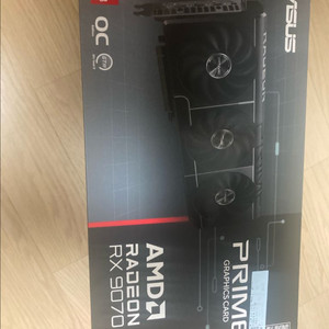 9070xt 프라임 삼성램 as 1년연장 단순장착