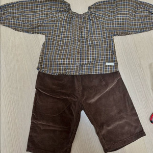 버베나 투웨이코튼 밴딩 블라우스/코듀로이 팬츠