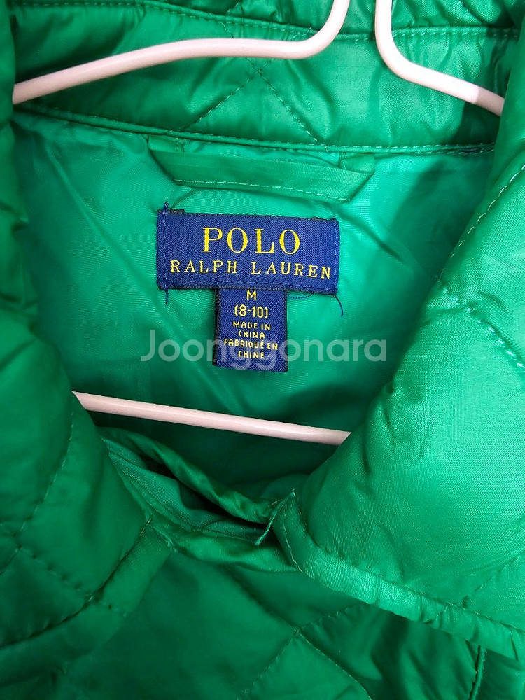 폴로 키즈 퀼팅자켓 점퍼 사이즈 M(8-10)--2