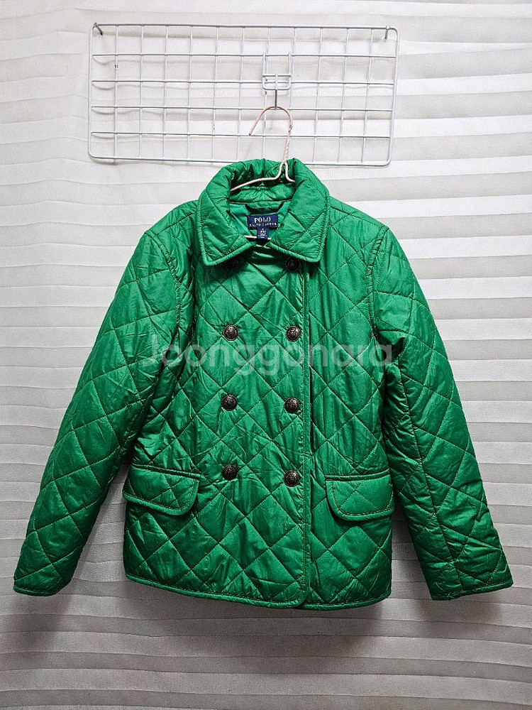 폴로 키즈 퀼팅자켓 점퍼 사이즈 M(8-10)--0