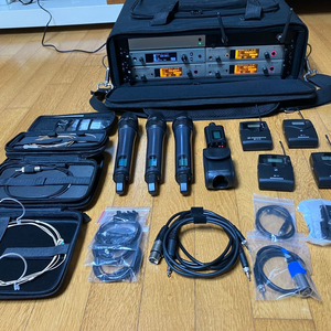 Sennheiser 젠하이저 무선마이크 4세트