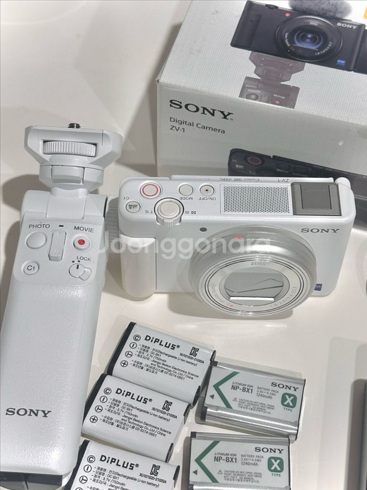 소니 ZV-1 카메라 화이트 팝니다--2
