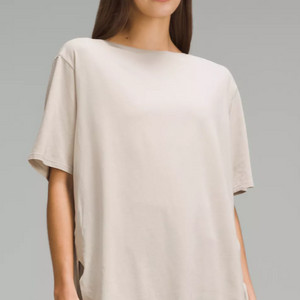 룰루레몬 릴랙스 핏 보트넥 티셔츠 0